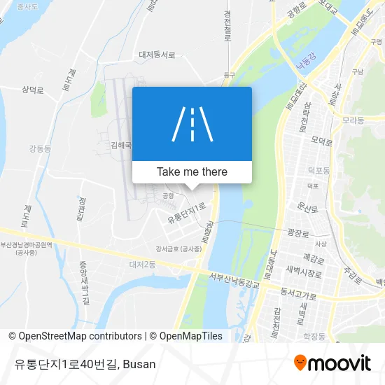유통단지1로40번길 map