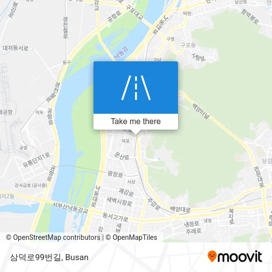 삼덕로99번길 map