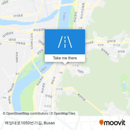 백양대로1050번가길 map