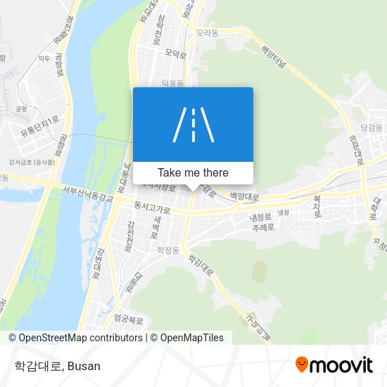 학감대로 map
