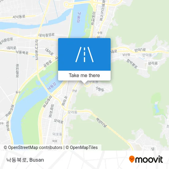 낙동북로 map