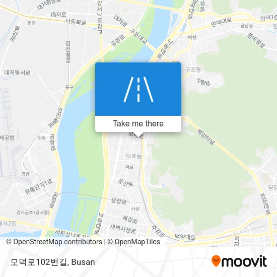 모덕로102번길 map