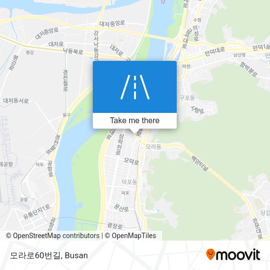 모라로60번길 map