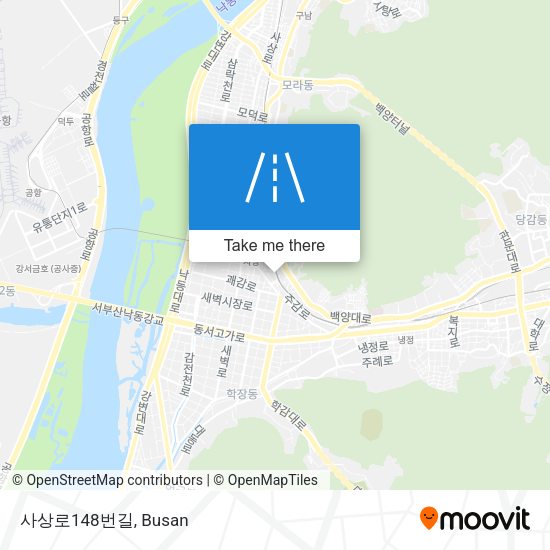 사상로148번길 map