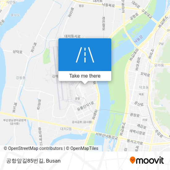 공항앞길85번길 map