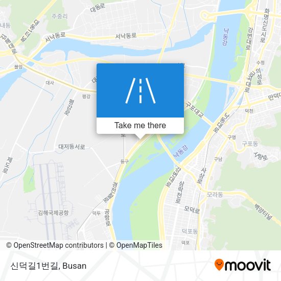 신덕길1번길 map