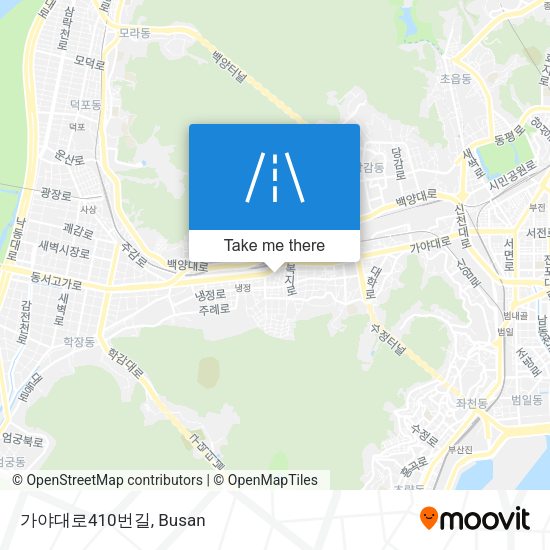 가야대로410번길 map