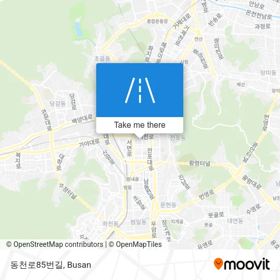 동천로85번길 map