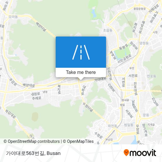 가야대로563번길 map