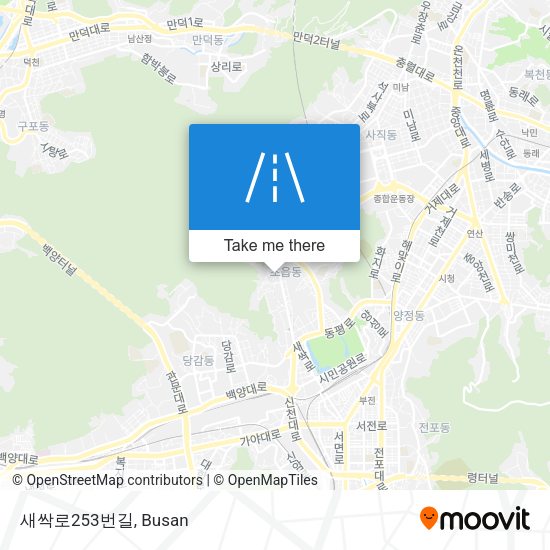 새싹로253번길 map