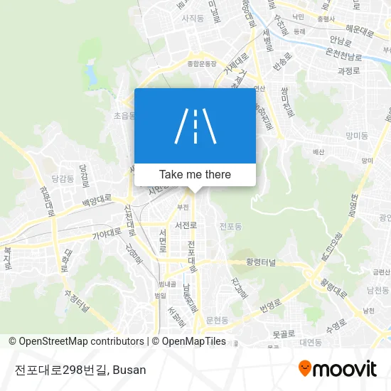 전포대로298번길 map