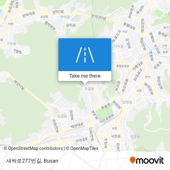 새싹로277번길 map