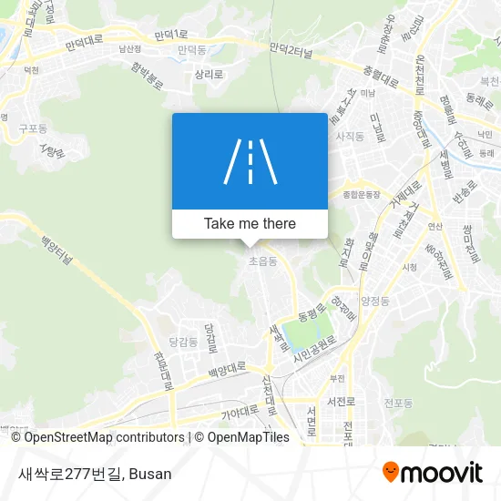 새싹로277번길 map