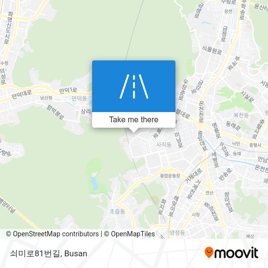 쇠미로81번길 map