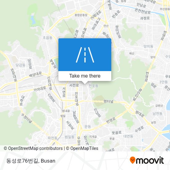 동성로76번길 map
