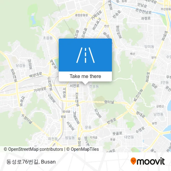 동성로76번길 map