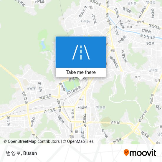 범양로 map