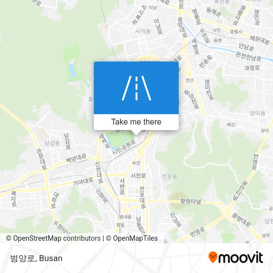 범양로 map