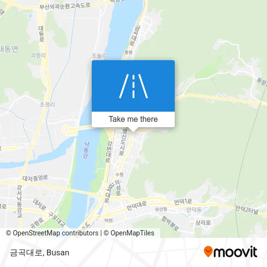 금곡대로 map