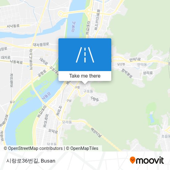 시랑로36번길 map