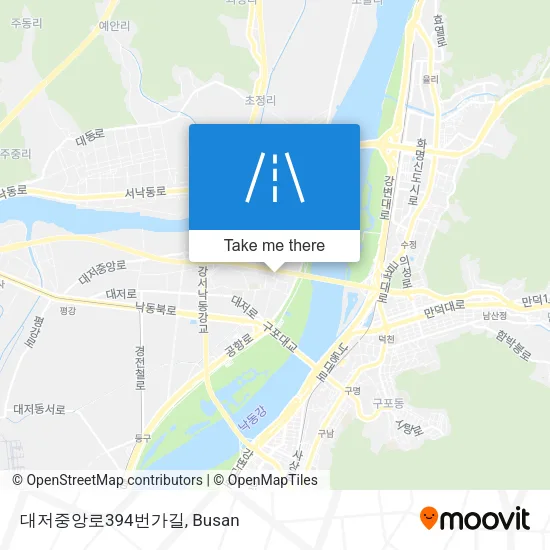 대저중앙로394번가길 map