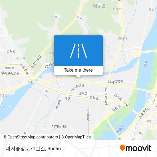 대저중앙로71번길 map