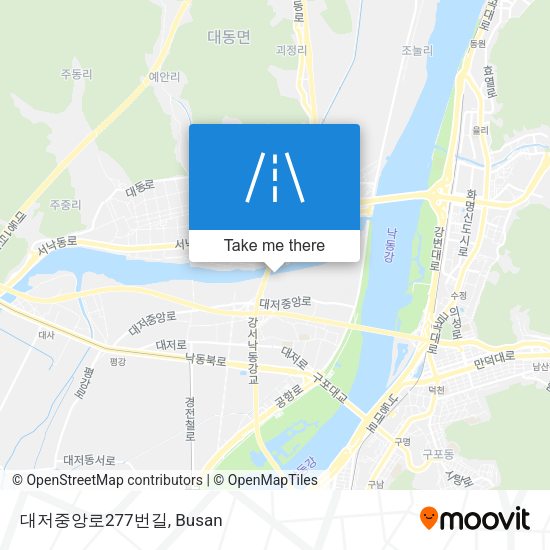 대저중앙로277번길 map