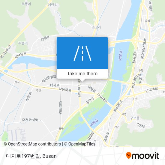 대저로197번길 map