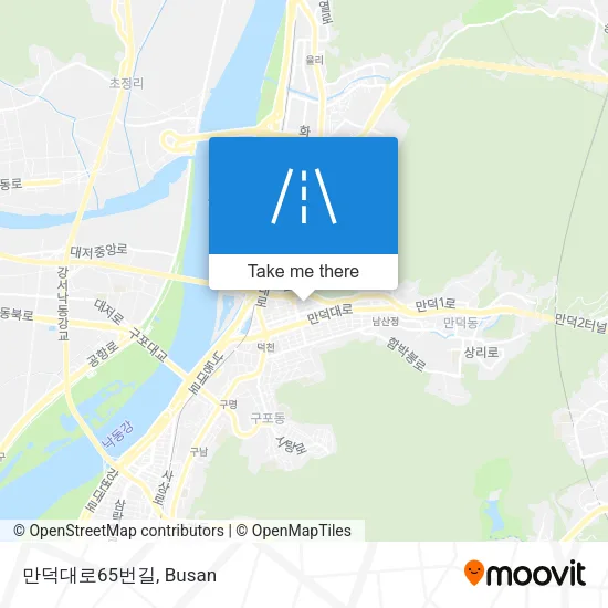 만덕대로65번길 map