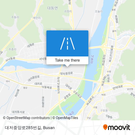 대저중앙로285번길 map