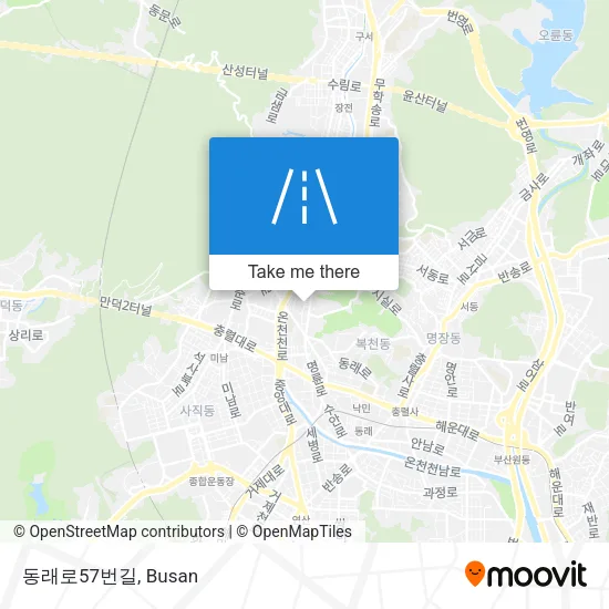 동래로57번길 map