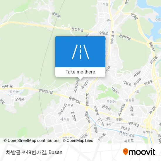 차밭골로49번가길 map