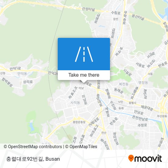 충렬대로92번길 map