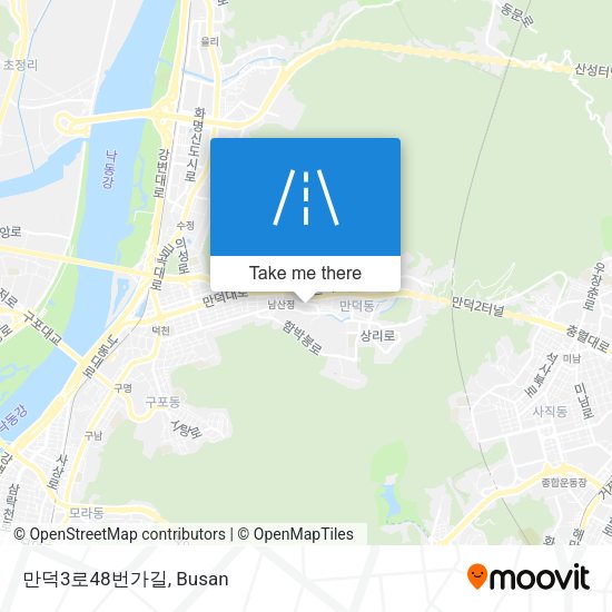 만덕3로48번가길 map