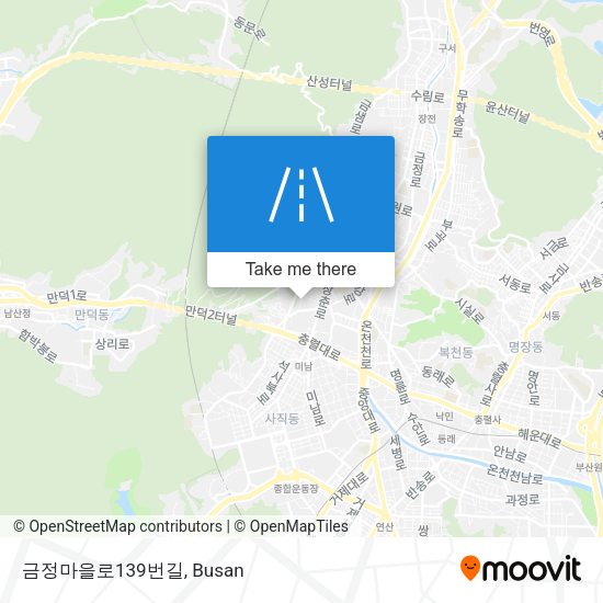 금정마을로139번길 map