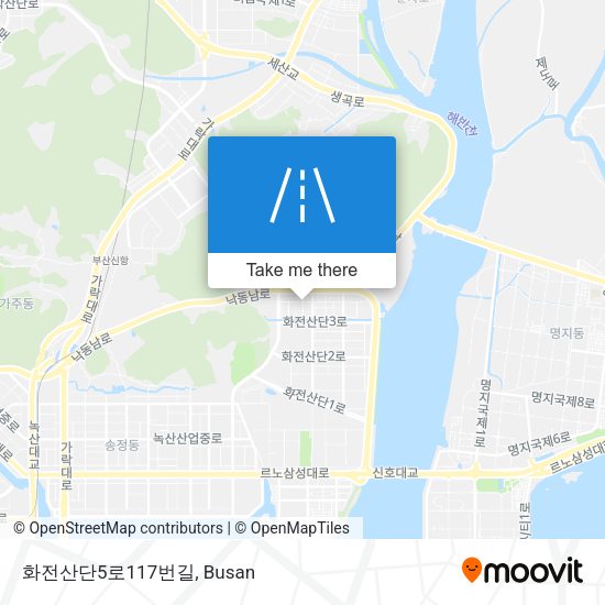 화전산단5로117번길 map