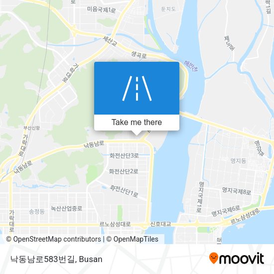 낙동남로583번길 map