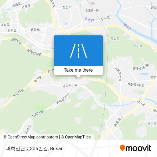 과학산단로306번길 map