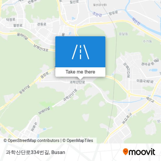 과학산단로334번길 map
