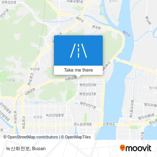 녹산화전로 map