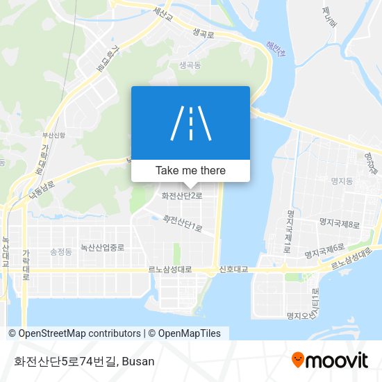 화전산단5로74번길 map