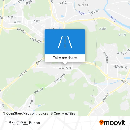 과학산단2로 map