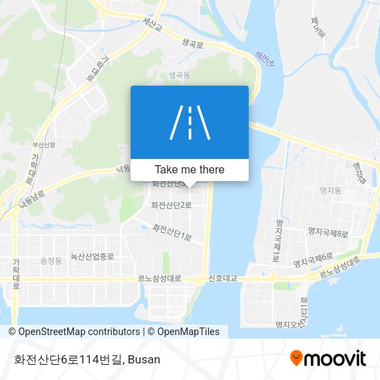 화전산단6로114번길 map
