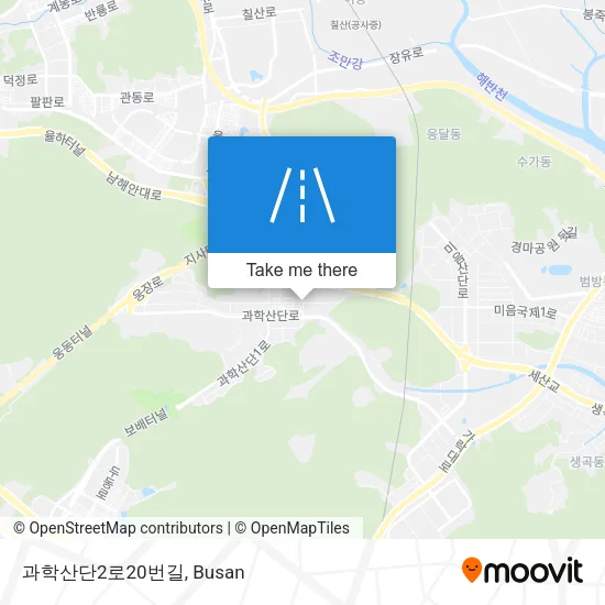 과학산단2로20번길 map