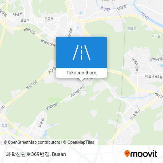 과학산단로369번길 map