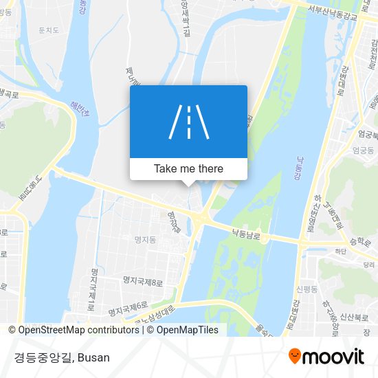 경등중앙길 map