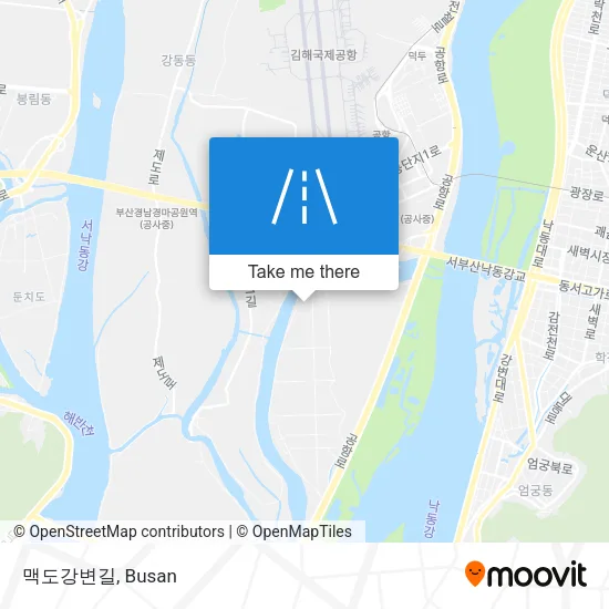 맥도강변길 map