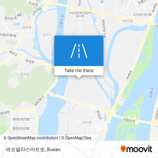 에코델타스마트로 map