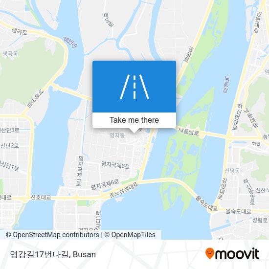 영강길17번나길 map