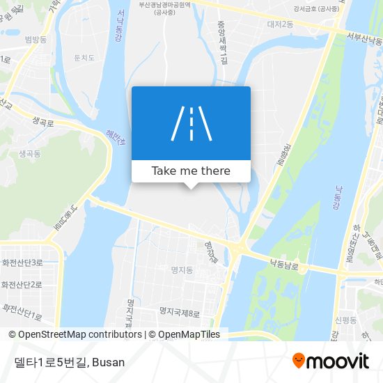 델타1로5번길 map